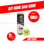 Dunlop Club All Court Tennis Balls – 3 Balls Per Can